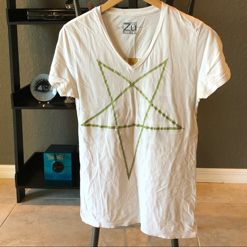 Sympathy for the Devil Thin V Neck Tee